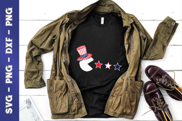 4th of July Uncle Sam American Stars Graphics & T-Shirt Designs