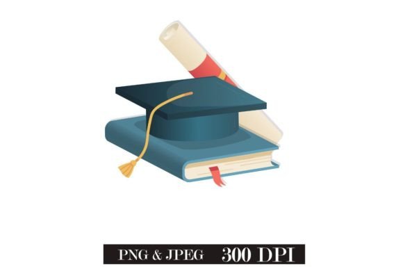 Cap and Diploma Sublimation Graduation Graphics