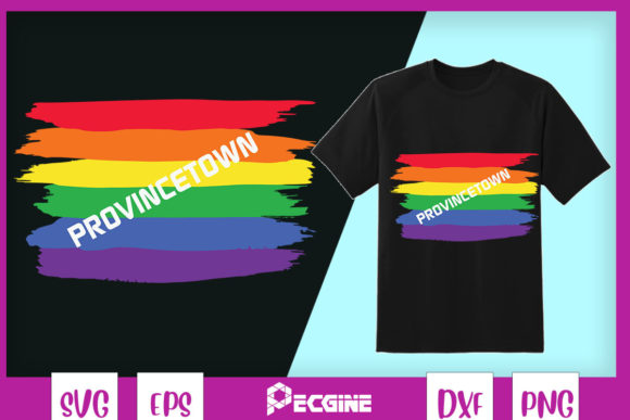 Gay-Borhood Pride - Provincetown Graphics & T-Shirt Designs