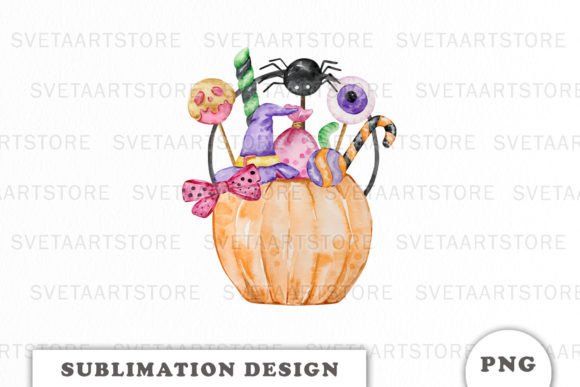 Halloween Candy Bucket PNG Review