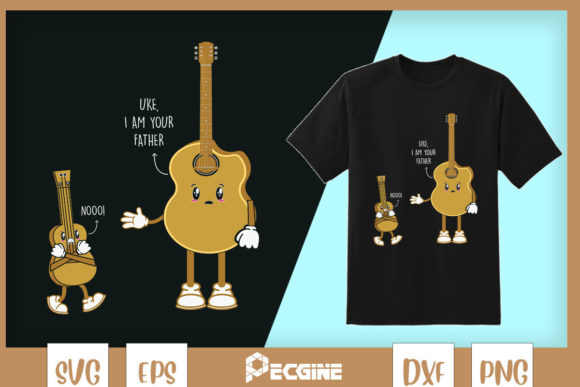 Uke I Am Your Father Ukulele Guitar Graphics